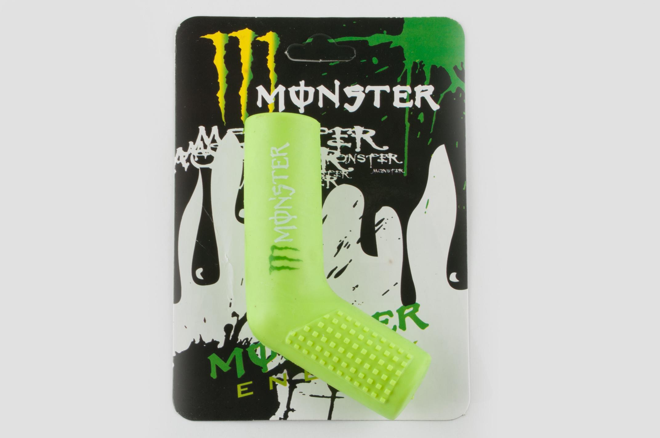 Резинка заводной ножки MONSTER ENERGY (универсальная, зеленая) XJB