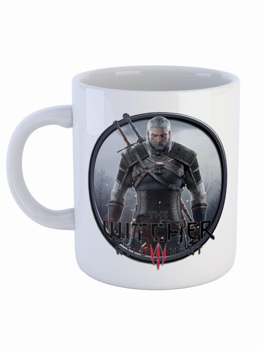 фото Кружка сувенирshop компьютерная игра "ведьмак / the witcher" 330 мл cu-gmvd6-w/s