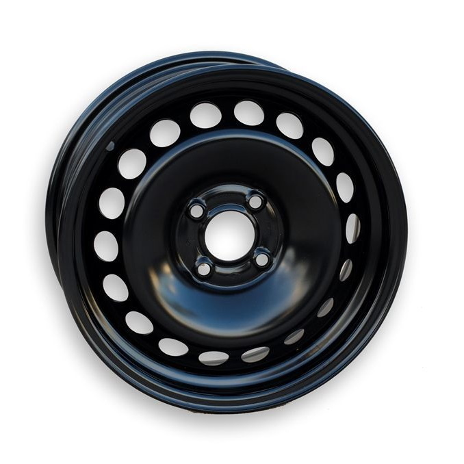 фото Диск штампованный r16 6j 4x100/54.1 et49 евродиск 65a49r ed black 9 304 661 eurodisk