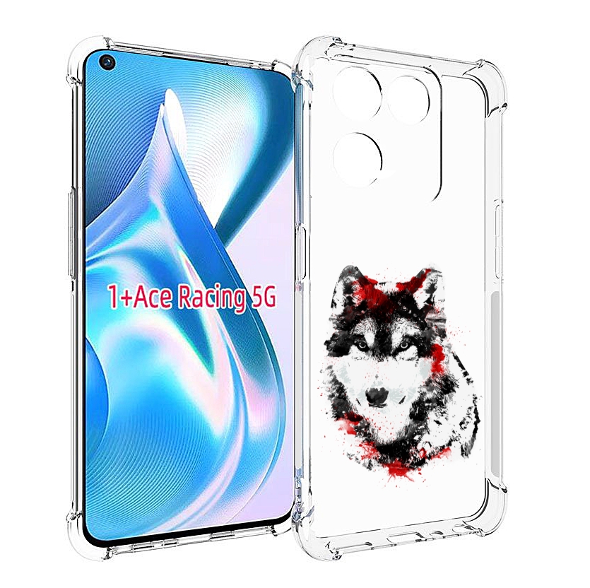 

Чехол MyPads кровавый волк для OnePlus Ace Racing, Прозрачный, Tocco