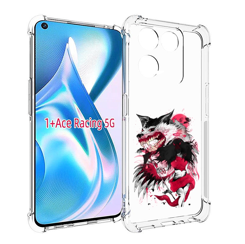 

Чехол MyPads красная шапочка для OnePlus Ace Racing, Прозрачный, Tocco