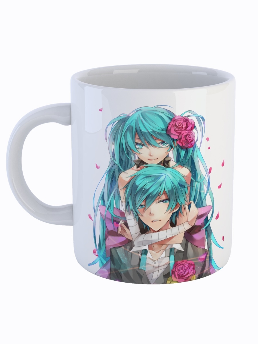 фото Кружка сувенирshop аниме "вокалоид хатсуне мику-vocaloid hatsune miku" 330 мл