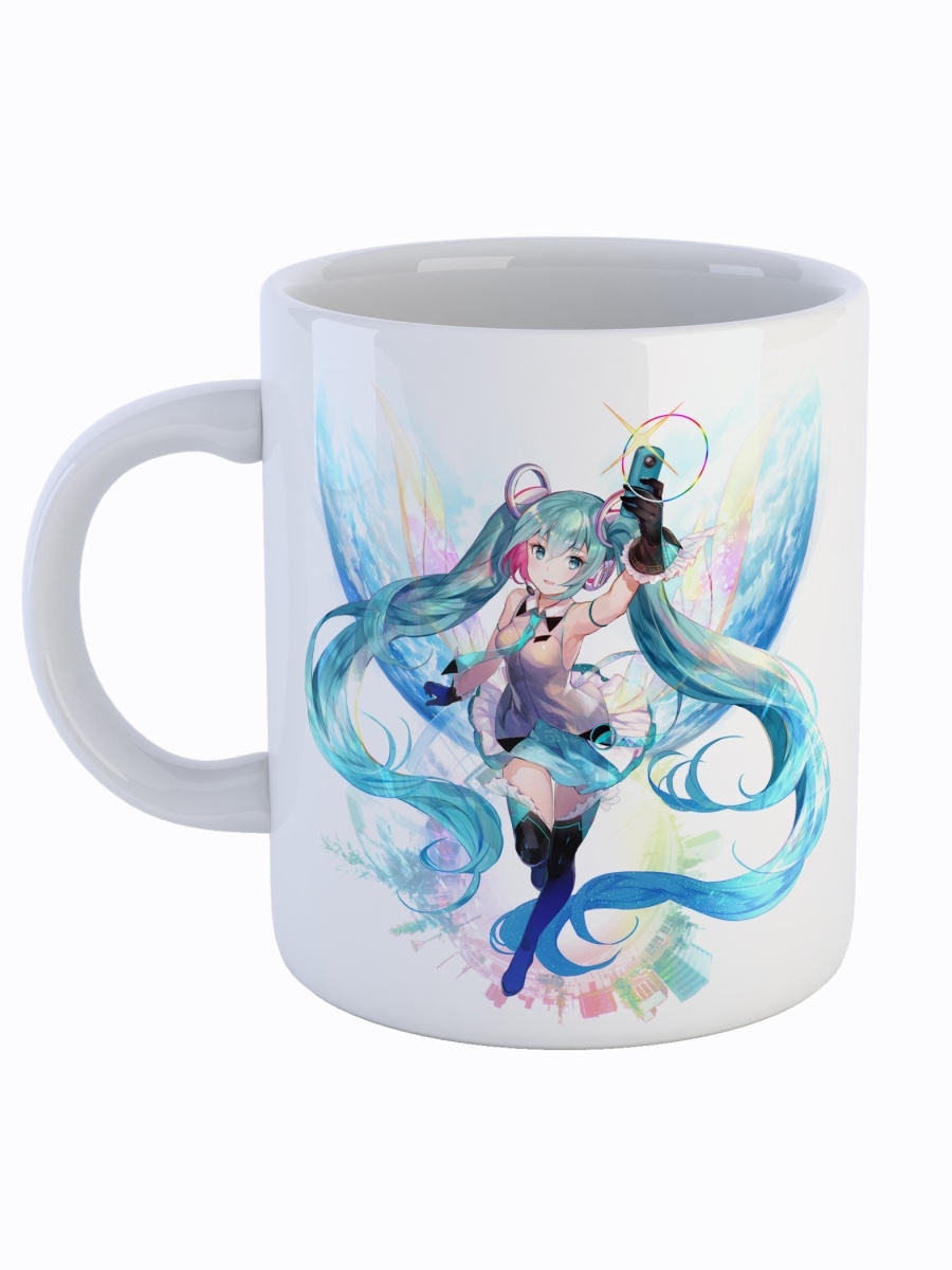 фото Кружка сувенирshop аниме "вокалоид хатсуне мику-vocaloid hatsune miku" 330 мл