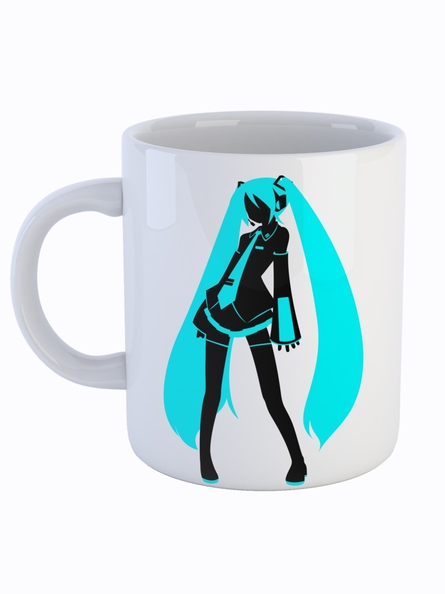 фото Кружка сувенирshop аниме "вокалоид хатсуне мику-vocaloid hatsune miku" 330 мл