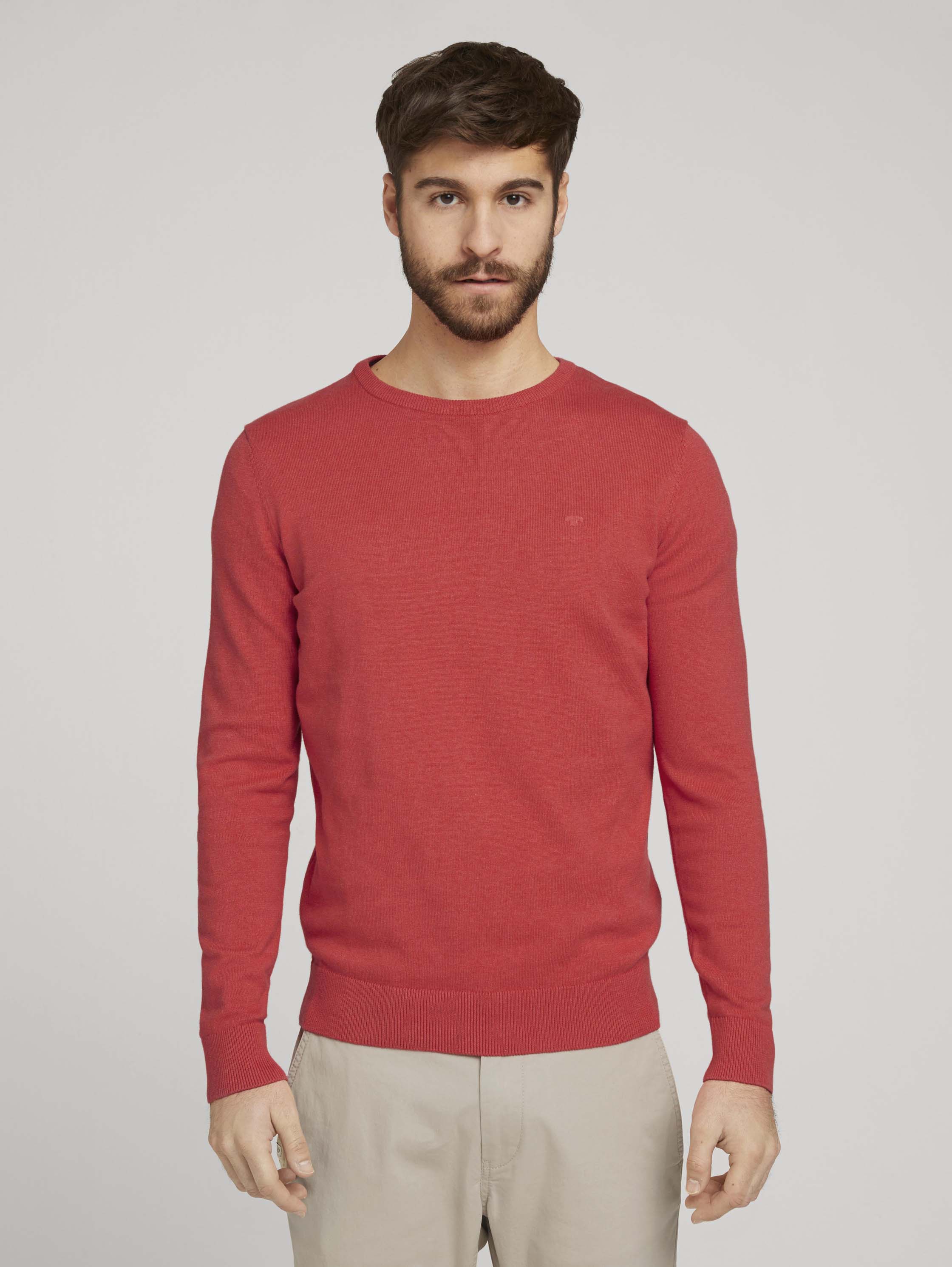 

Джемпер мужской TOM TAILOR 1012819 красный 2XL, 1012819