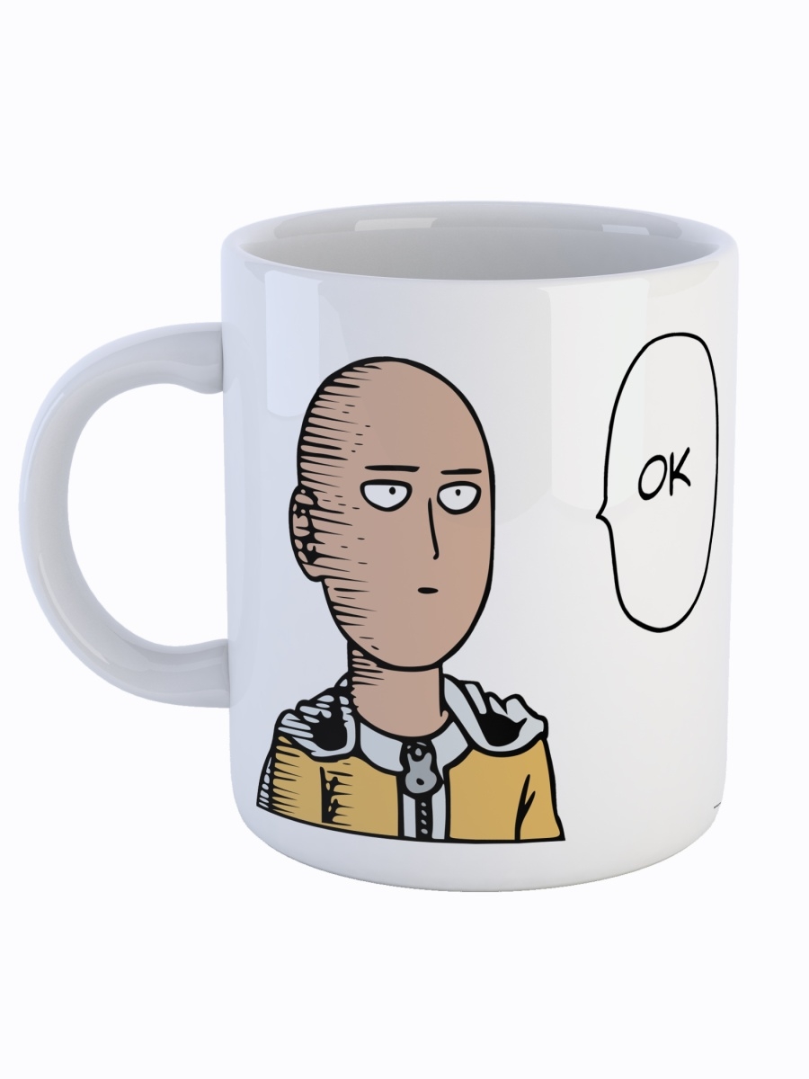 фото Кружка сувенирshop аниме "ванпанчмен / one-punch man" 330 мл cu-anvnp1-w/s