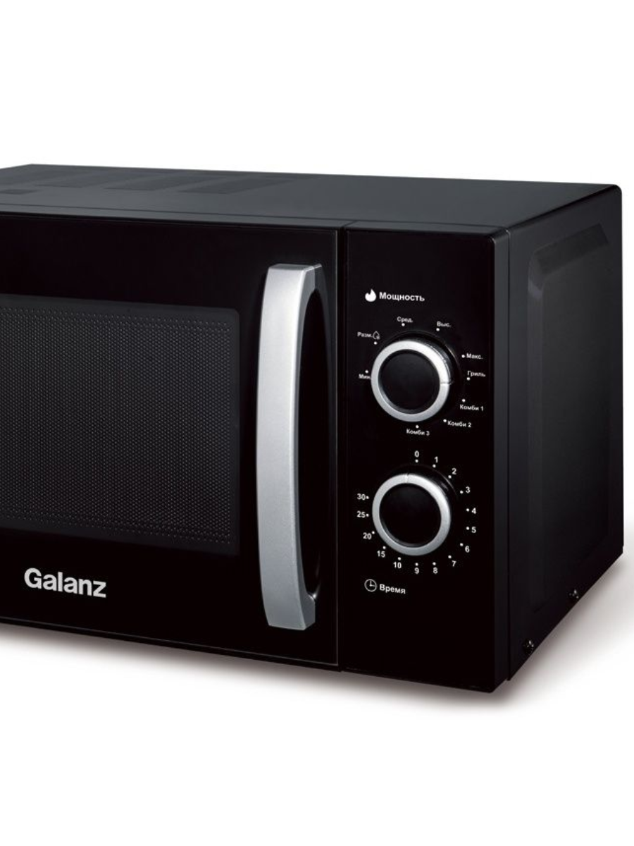 Микроволновая печь соло Galanz MOG-2009MB черный микроволновая печь соло galanz mos 2009mb