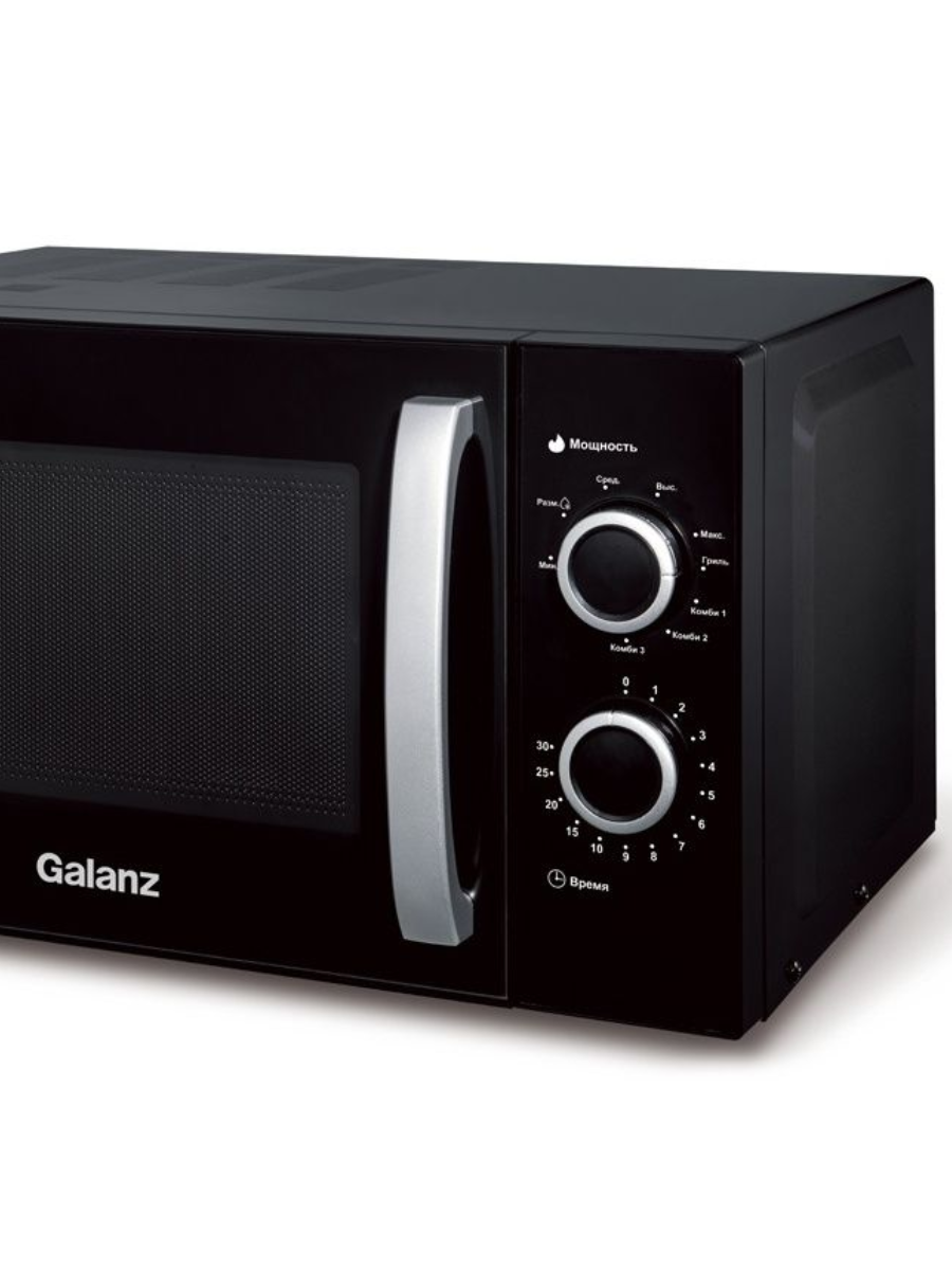 Микроволновая печь соло Galanz MOG-2009MB черный микроволновая печь galanz mos 2004mb 20л 700вт