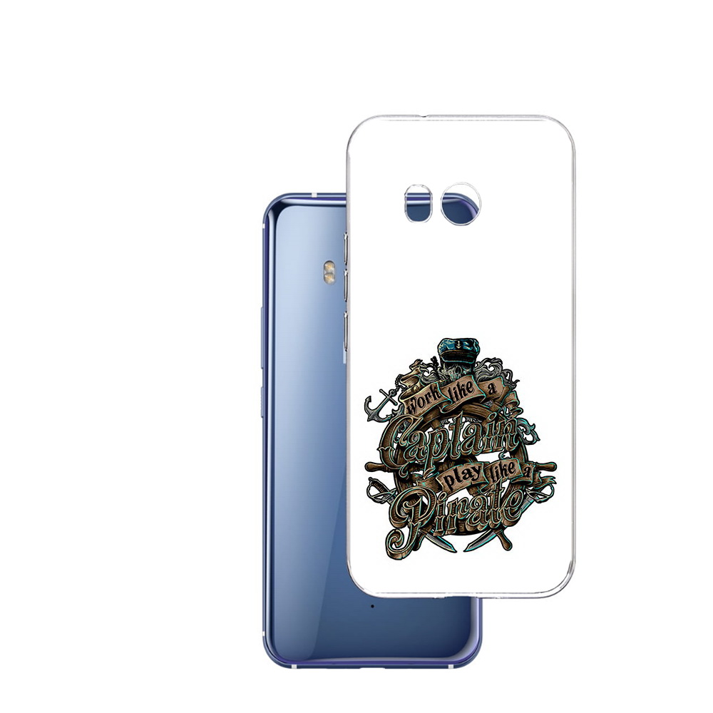 

Чехол MyPads Tocco для HTC U11 капитан пиратов, Прозрачный, Tocco