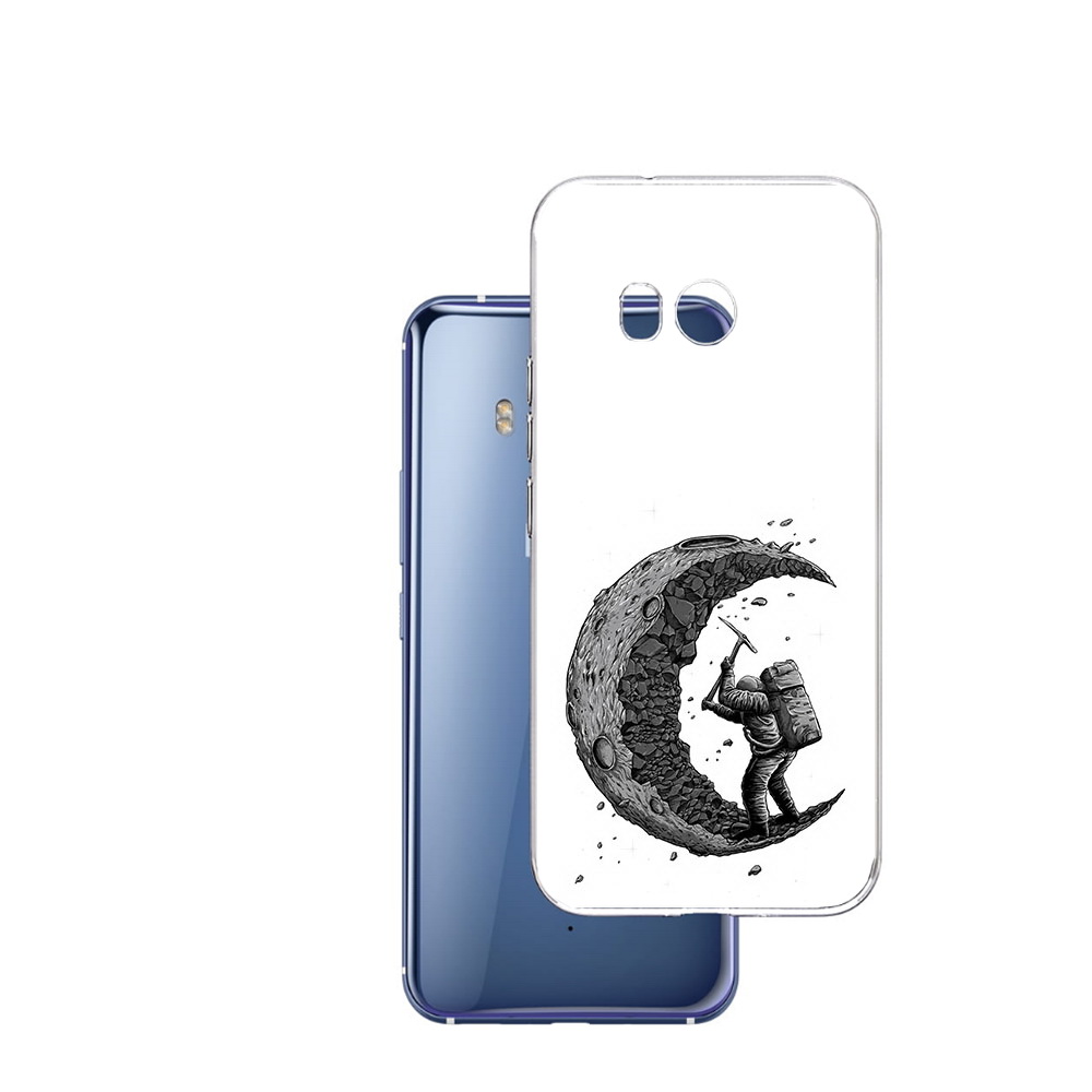 

Чехол MyPads Tocco для HTC U11 камненная луна, Прозрачный, Tocco
