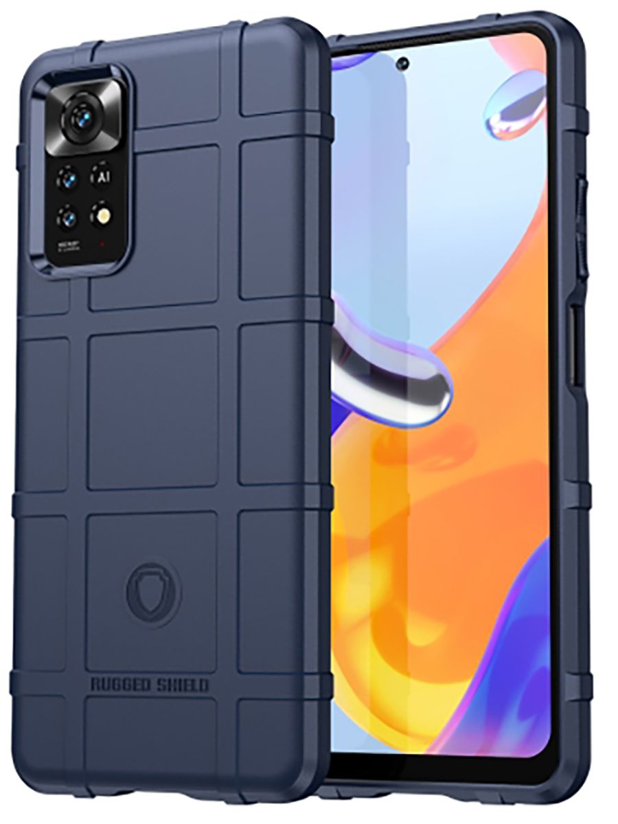 

Brodef Rugged Противоударный чехол для Xiaomi Redmi Note 11 Pro Черный