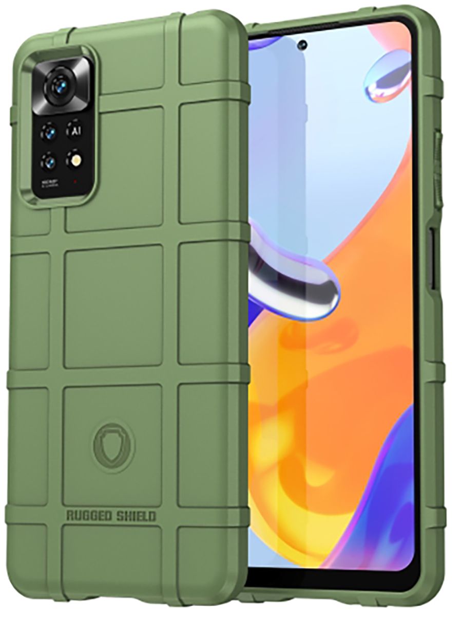 

Brodef Rugged Противоударный чехол для Xiaomi Redmi Note 11 Pro Синий