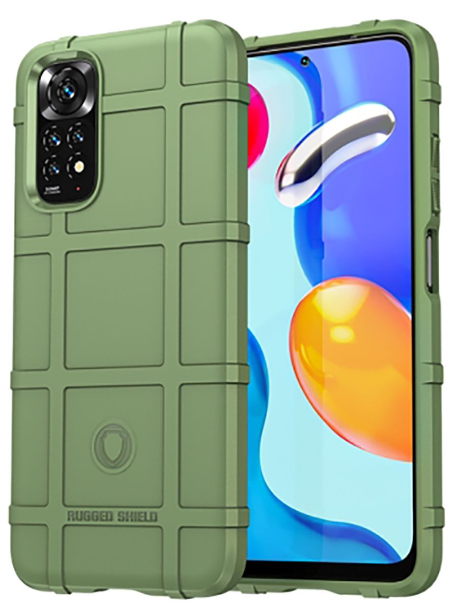 

Brodef Rugged Противоударный чехол для Xiaomi Redmi Note 11/11S Синий