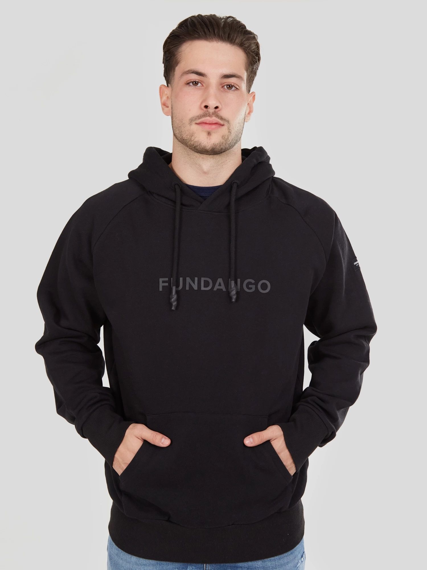 

Толстовка Fundango для мужчин, размер XXL, 1WAD102, чёрная, Черный, 1WAD102