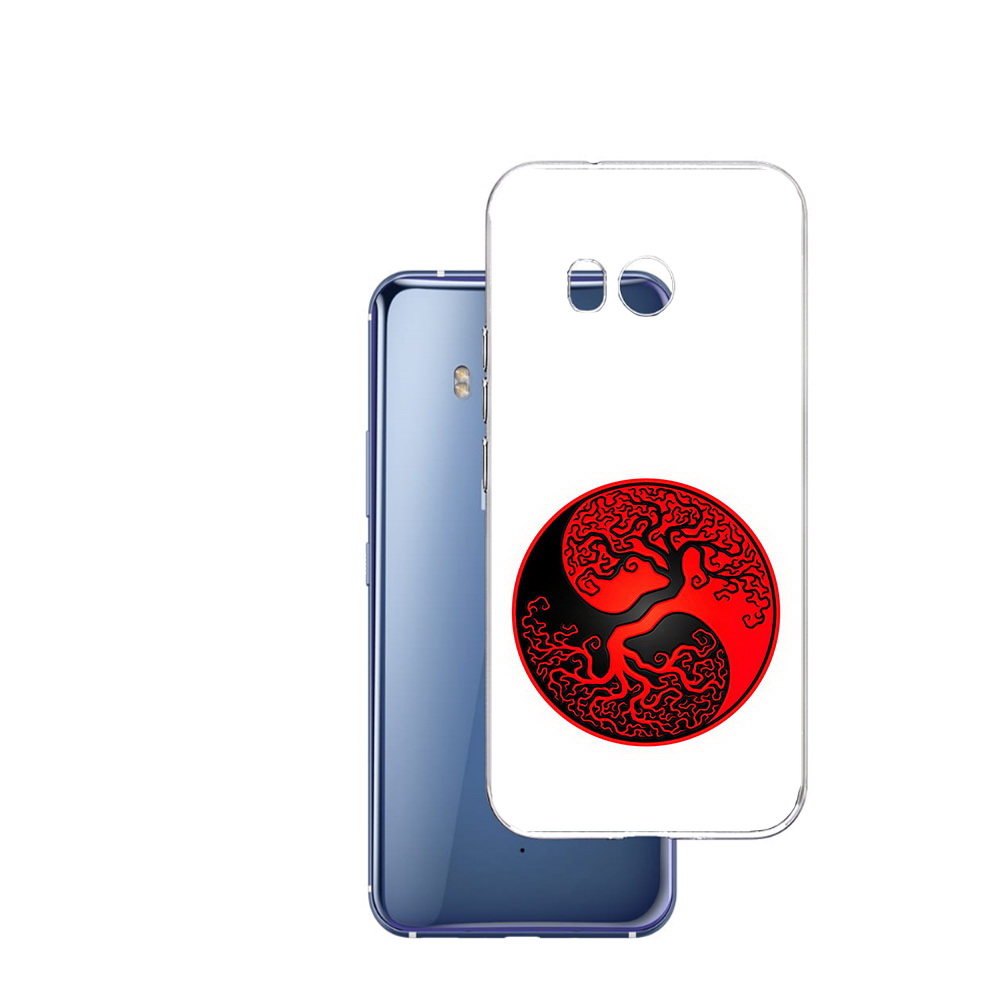 

Чехол MyPads Tocco для HTC U11 инь янь дерево, Прозрачный, Tocco