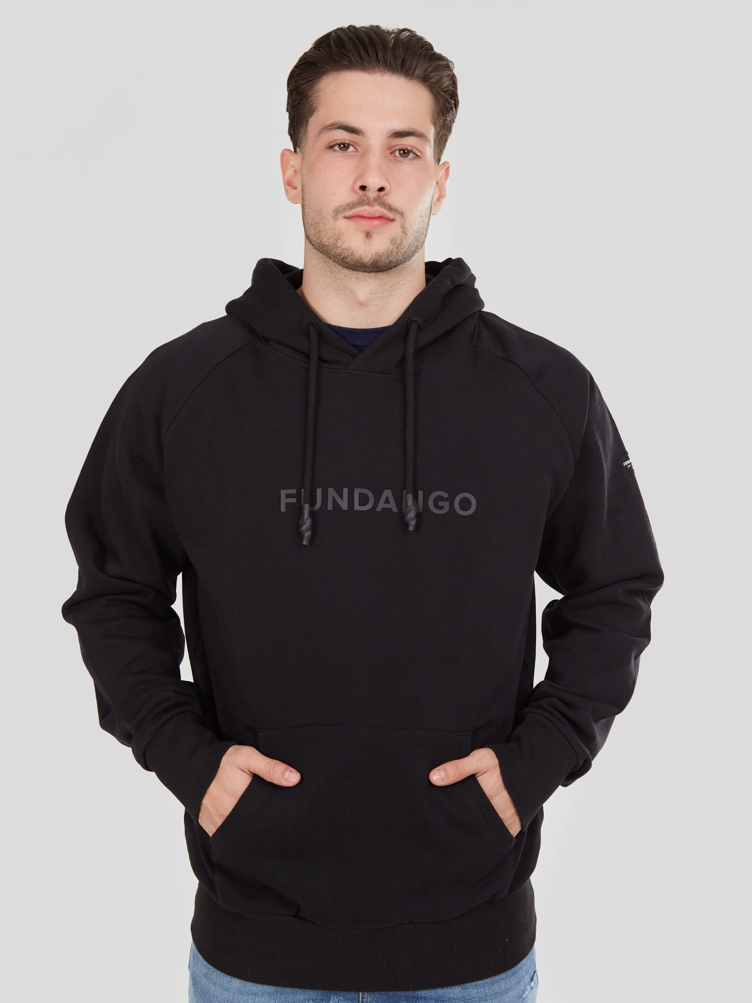 Свитшот Fundango для мужчин, размер S, 1WAD102, чёрный