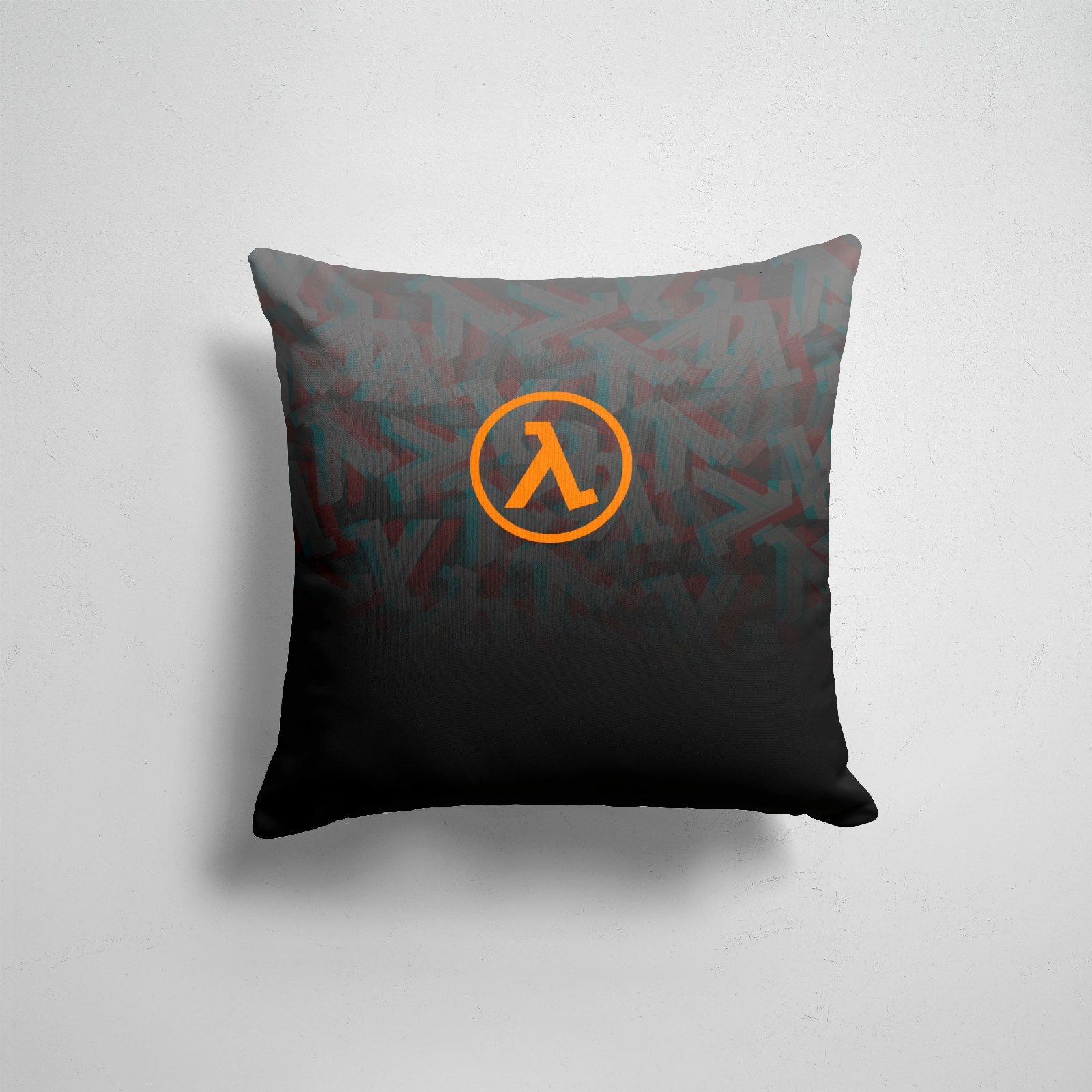 

Подушка декоративная 45х45см Геймерам Half Life HALF LIFE, Разноцветный