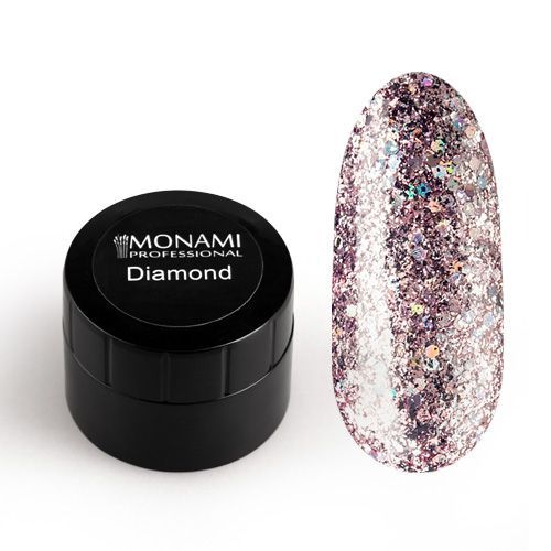 фото Гель-лак monami professional для ногтей diamond galaxy 5 г