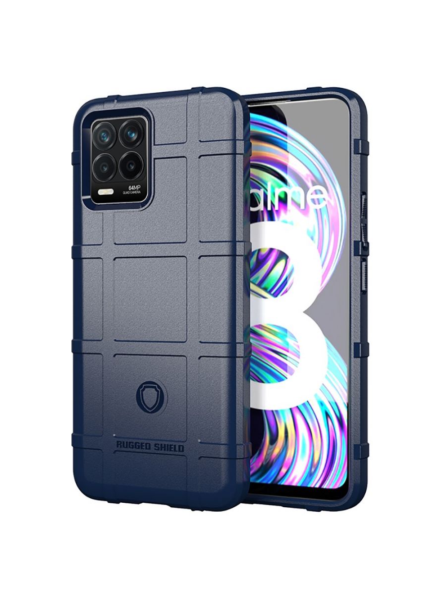 

Brodef Rugged Противоударный чехол для Realme 8 Pro/8 Черный
