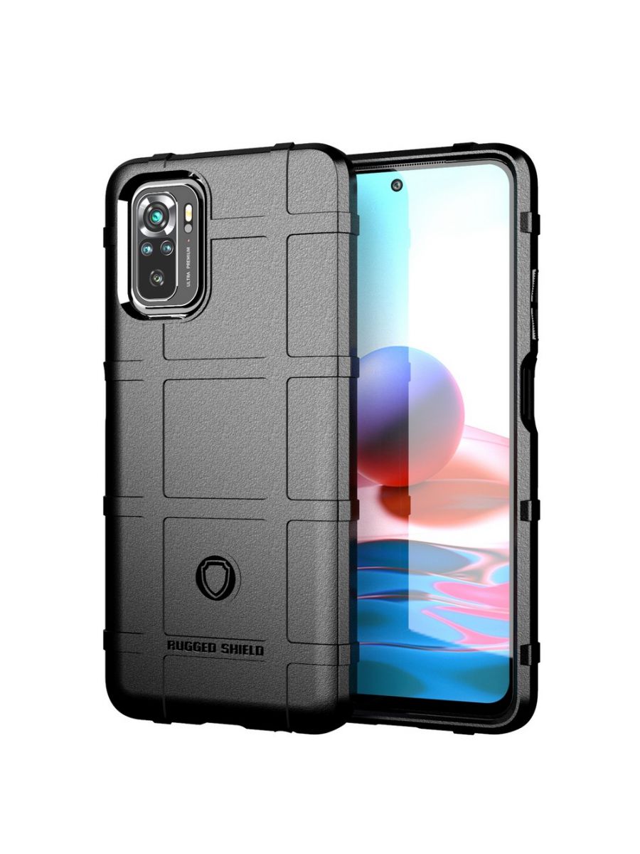 

Brodef Rugged Противоударный чехол для Xiaomi Redmi Note 10 Pro Серый