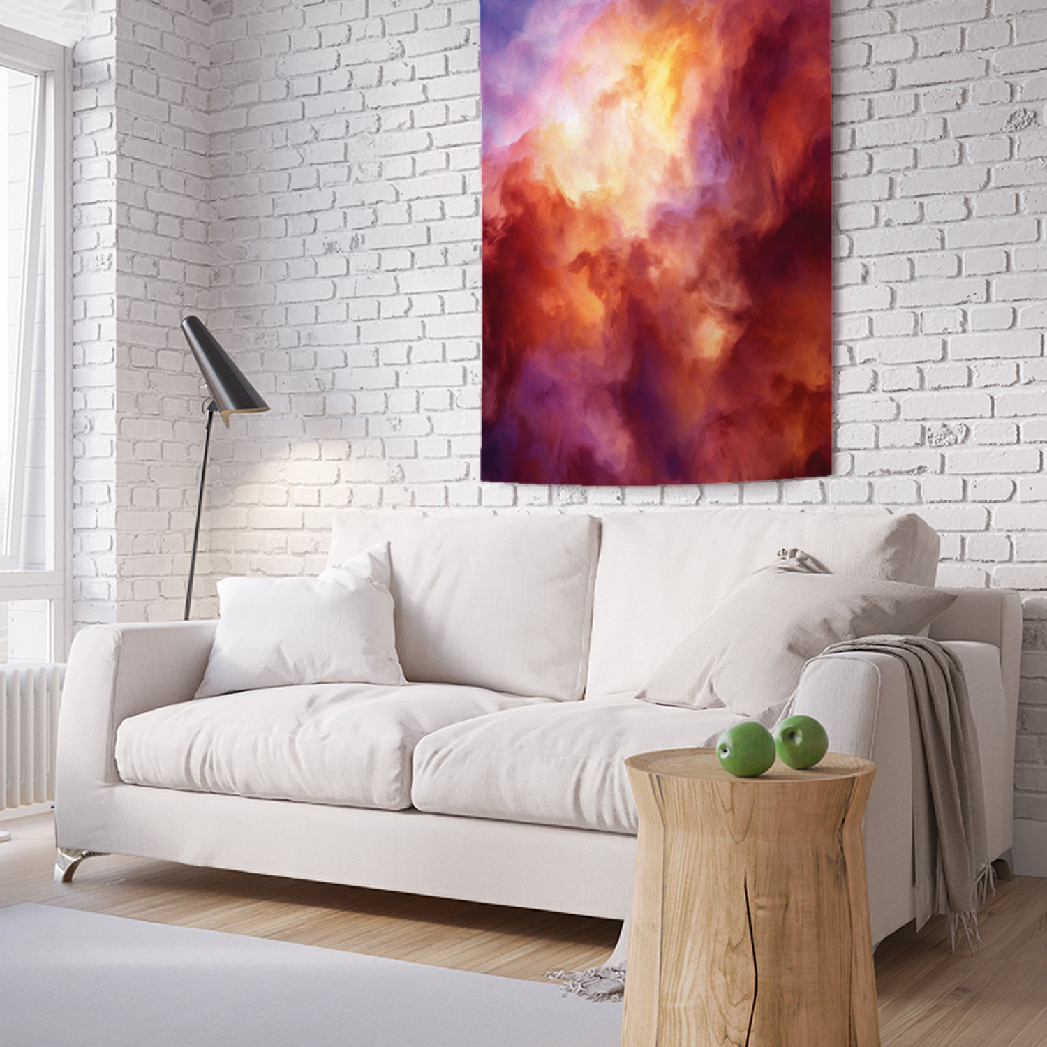 

Вертикальное фотопанно на стену JoyArty Предзакатные облака 100x150 см, Предзакатные облака