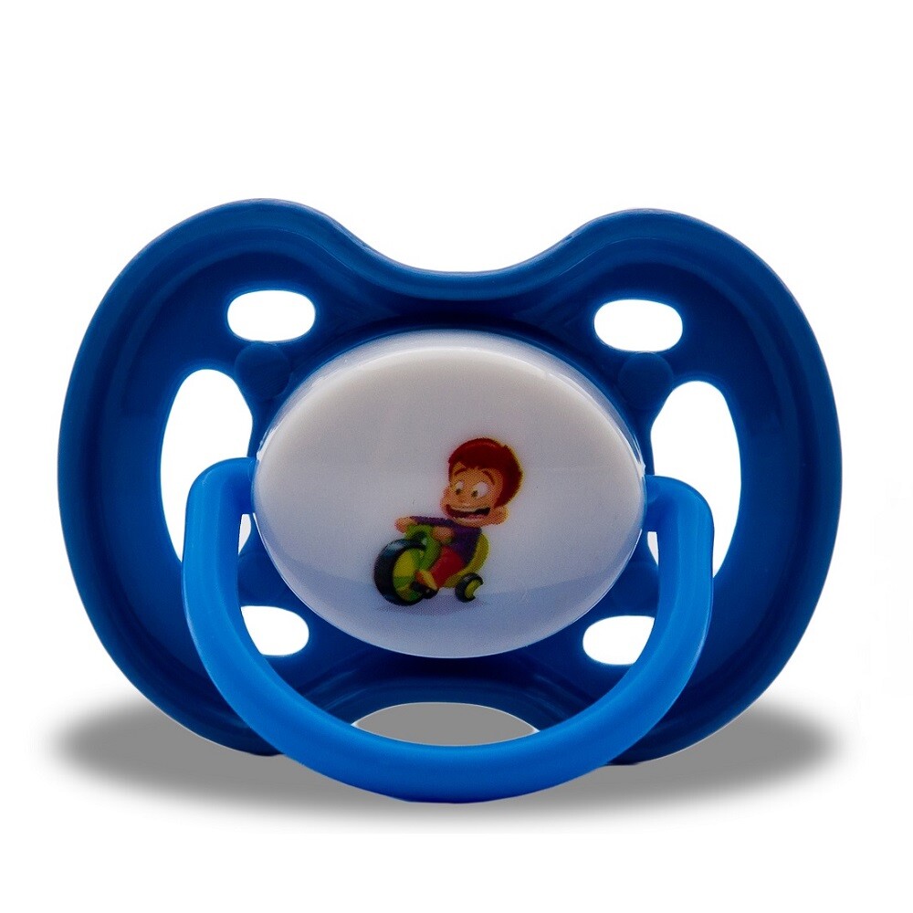 

Соска-пустышка BABY LAND ортодонтическая силиконовая, с колпачком, от 0 до 6 мес., 391