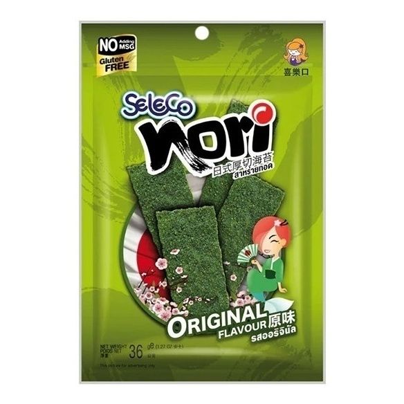 

Морская капуста Seleco жареная с оригинальным вкусом 36 г