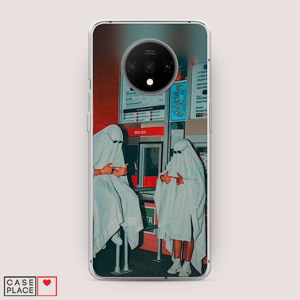 

Чехол Awog на OnePlus 7T / ВанПлас 7T "Chillin Killin", Красный, 150950-9