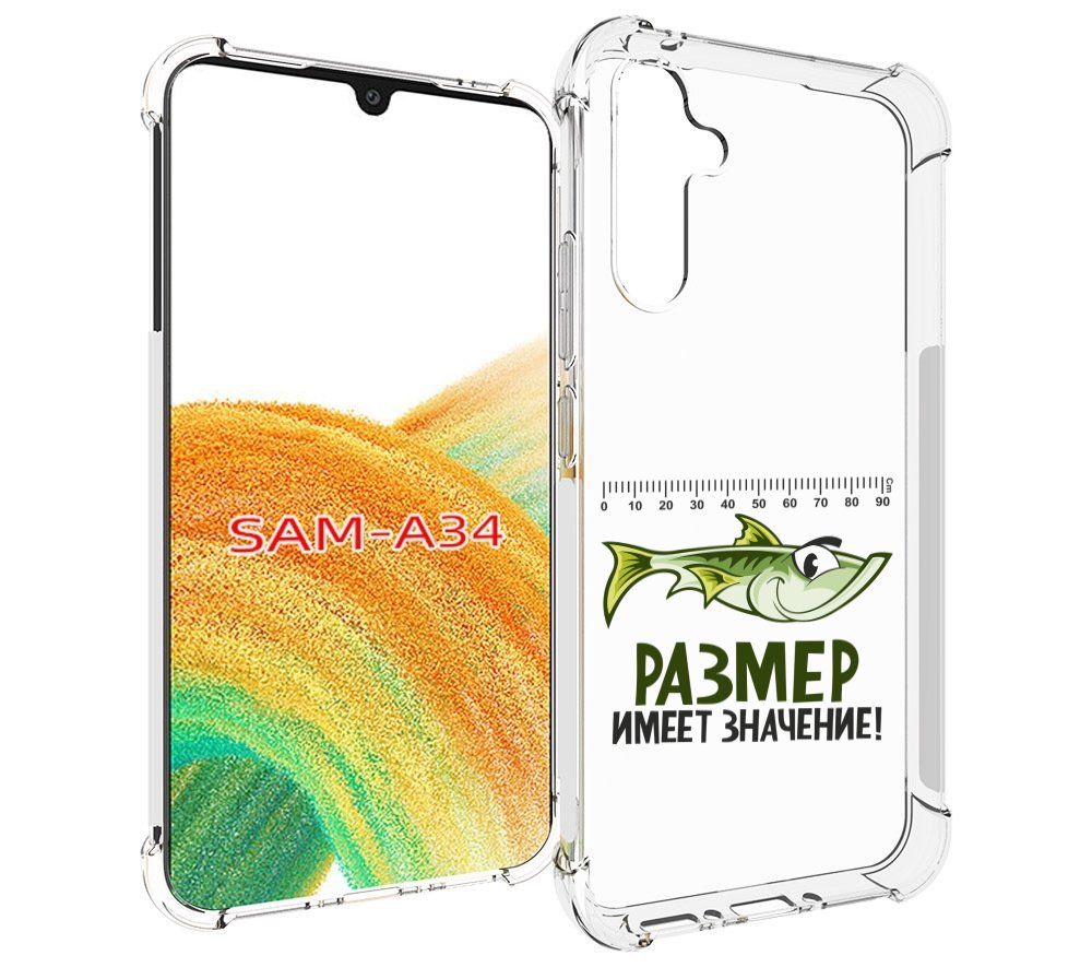 

Чехол MyPads размер не имеет значения для Samsung Galaxy A34, Tocco