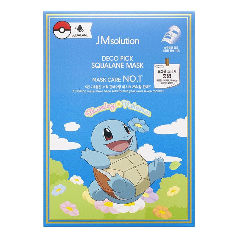 Маска тканевая для лица JMsolution Pokemon со скваланом 30 мл 230₽