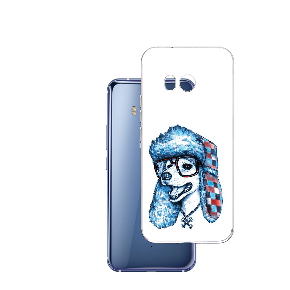 

Чехол MyPads Tocco для HTC U11 зимний пес, Прозрачный, Tocco