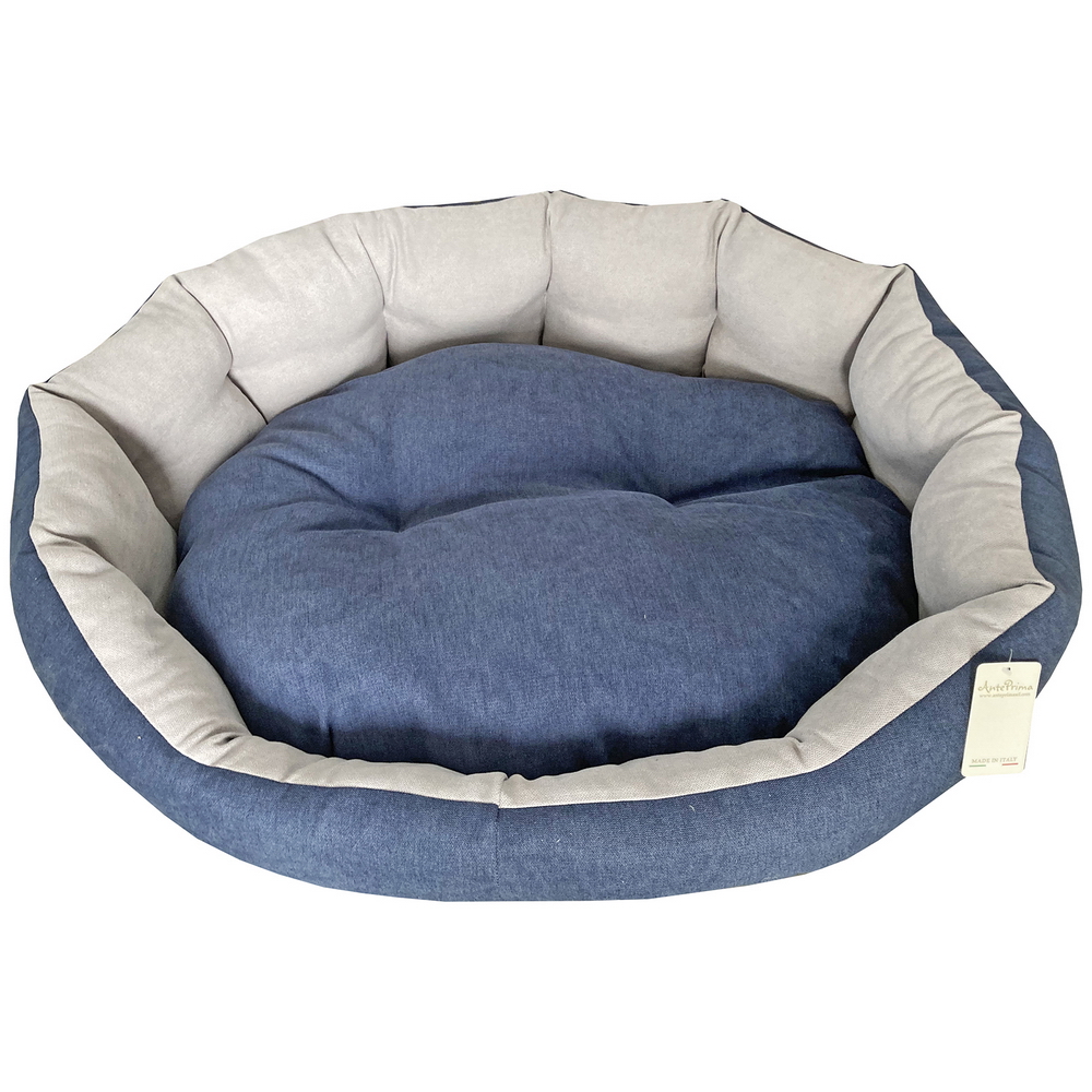 

Лежак для собак и кошек AntePrima JetSet, сине-серый, 65х55см