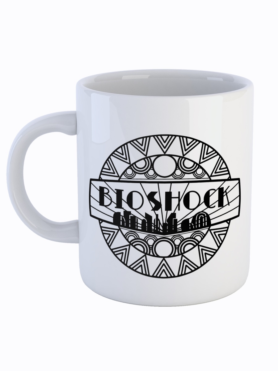 фото Кружка сувенирshop компьютерная игра "биошок / bioshock" 330 мл cu-gmbio1-w/s