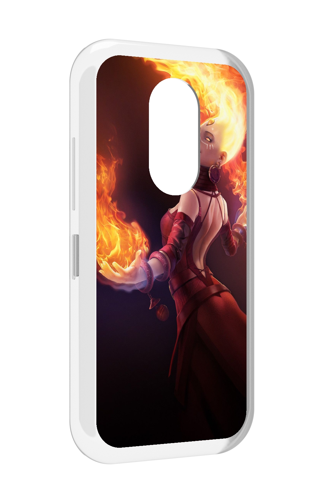 

Чехол MyPads dota 2 Lina для Doogee S61 / S61 Pro, Прозрачный, Tocco