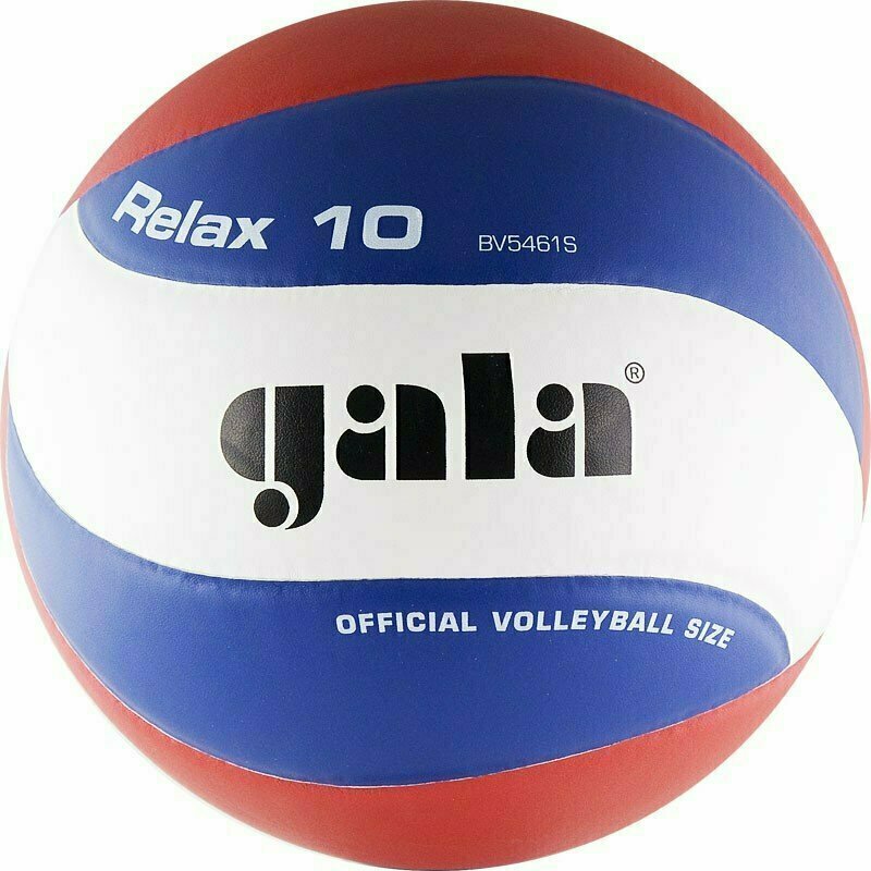 фото Мяч волейбольный gala relax 10 арт. bv5461s, р. 5, синт. кожа пу, клееный, бут. камера, б