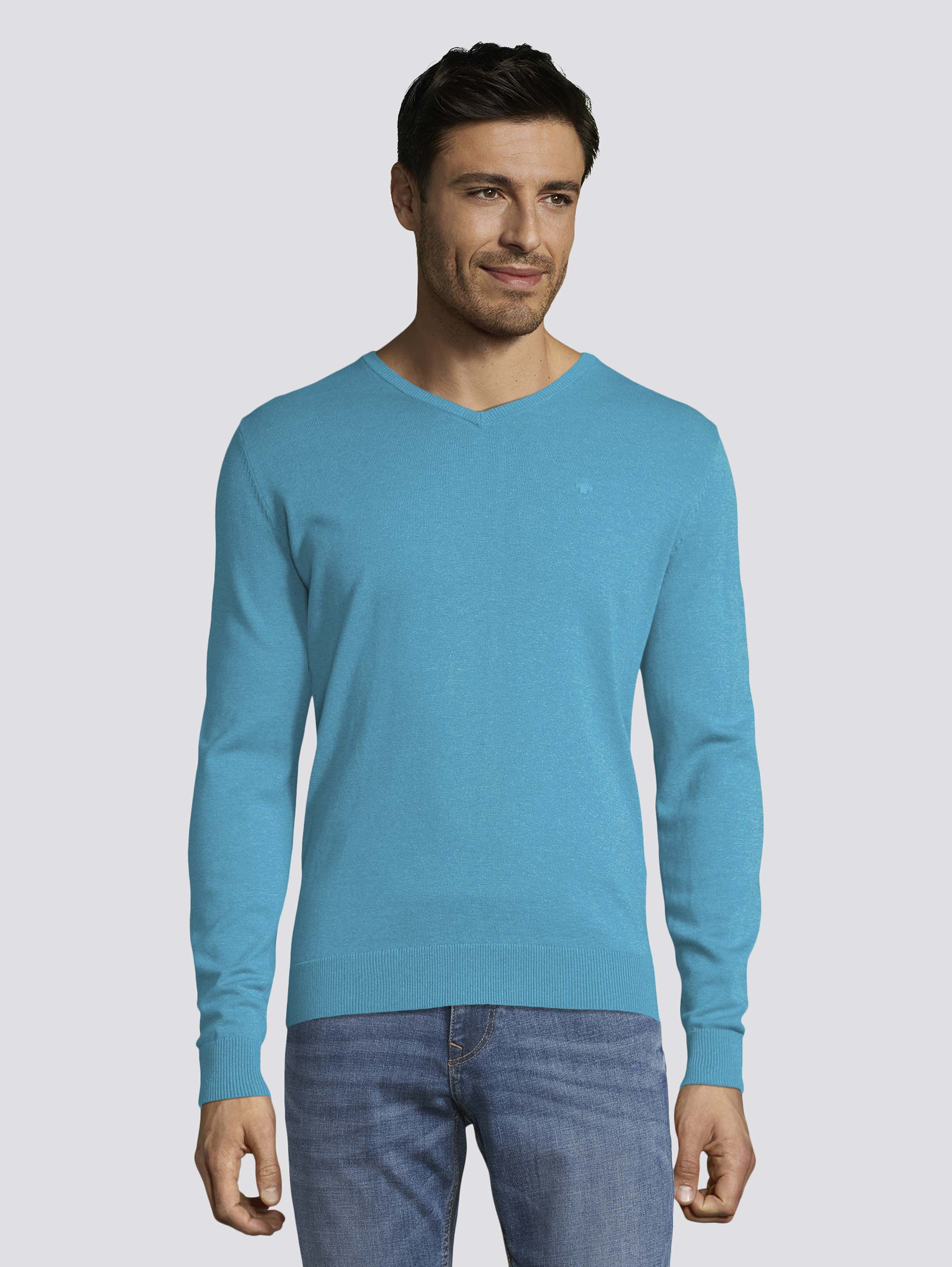 

Пуловер мужской TOM TAILOR 1012820 синий XL, 1012820