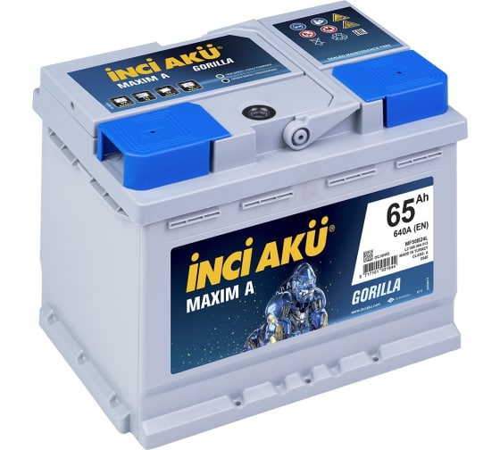 

INCI AKU Аккумулятор Maxim A 65R 640A 242x175x190 461402