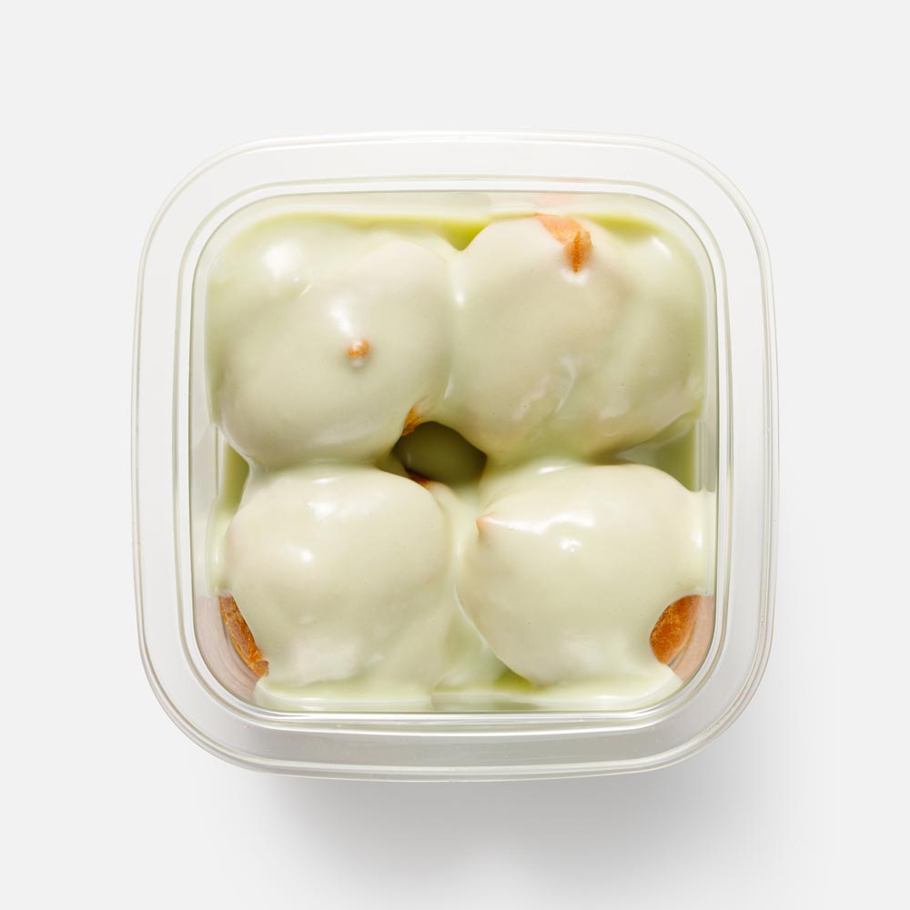 

Профитроли Konfeta, с малиной и фисташками, 4 шт., 70 г
