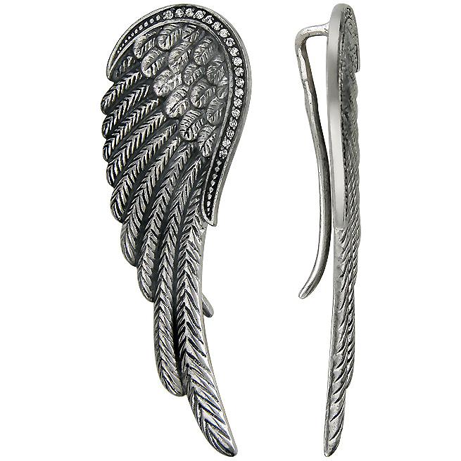 

Серьги женские из серебра Эстет 01с158366, фианит, 01с158366