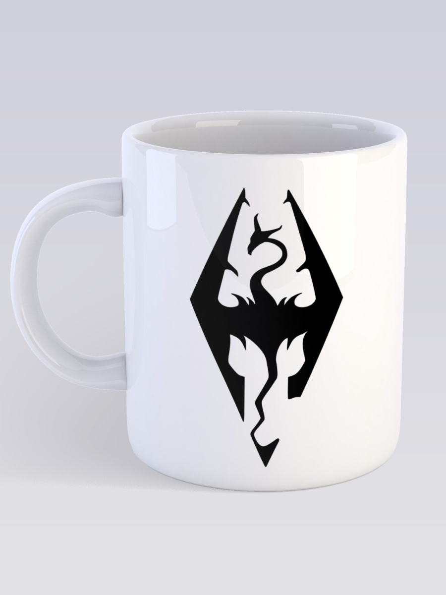 фото Кружка сувенирshop компьютерная игра "skyrim / скайрим" 330 мл cu-gmsk2-w/s