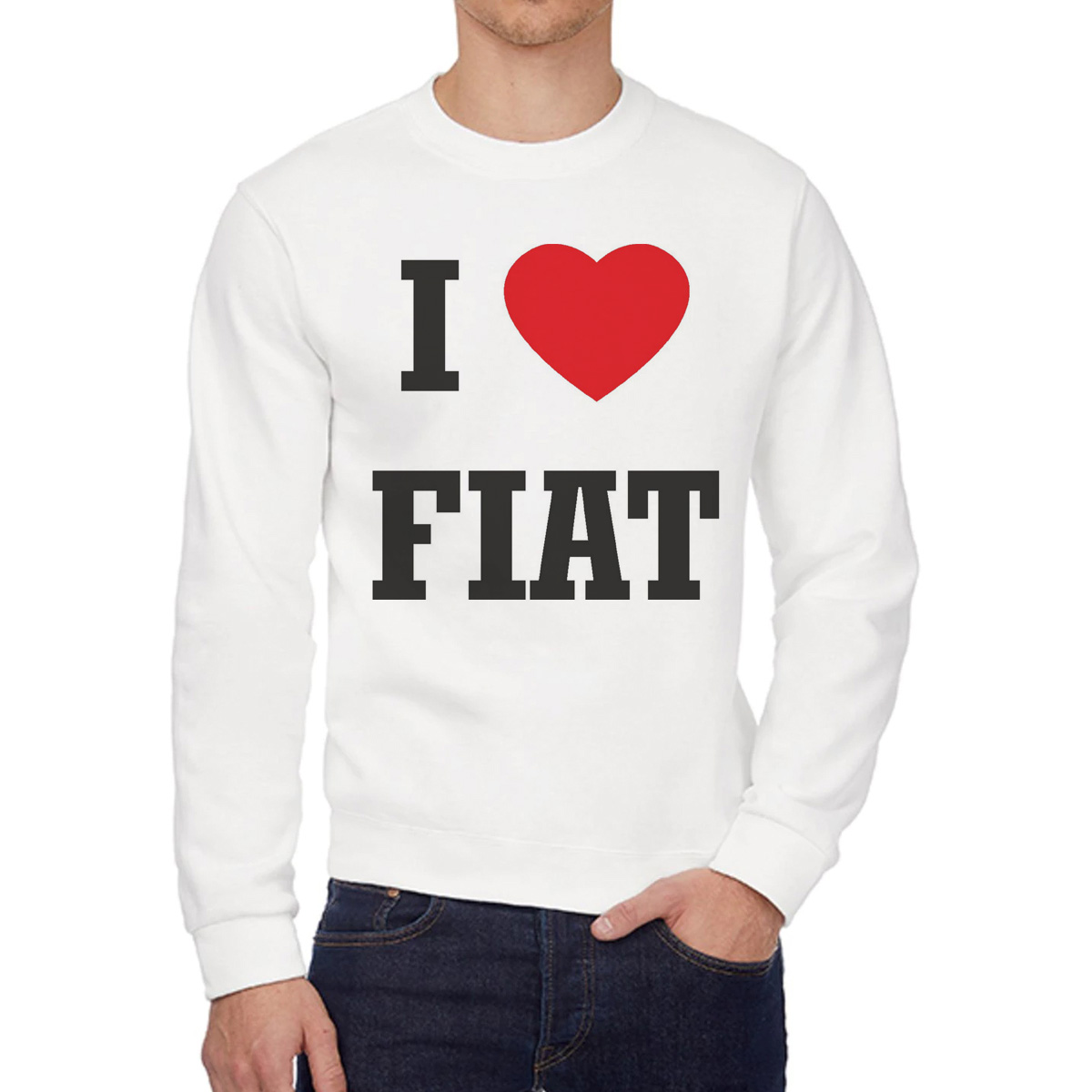 

Свитшот унисекс CoolPodarok W0111451 белый 56 RU, W0111451