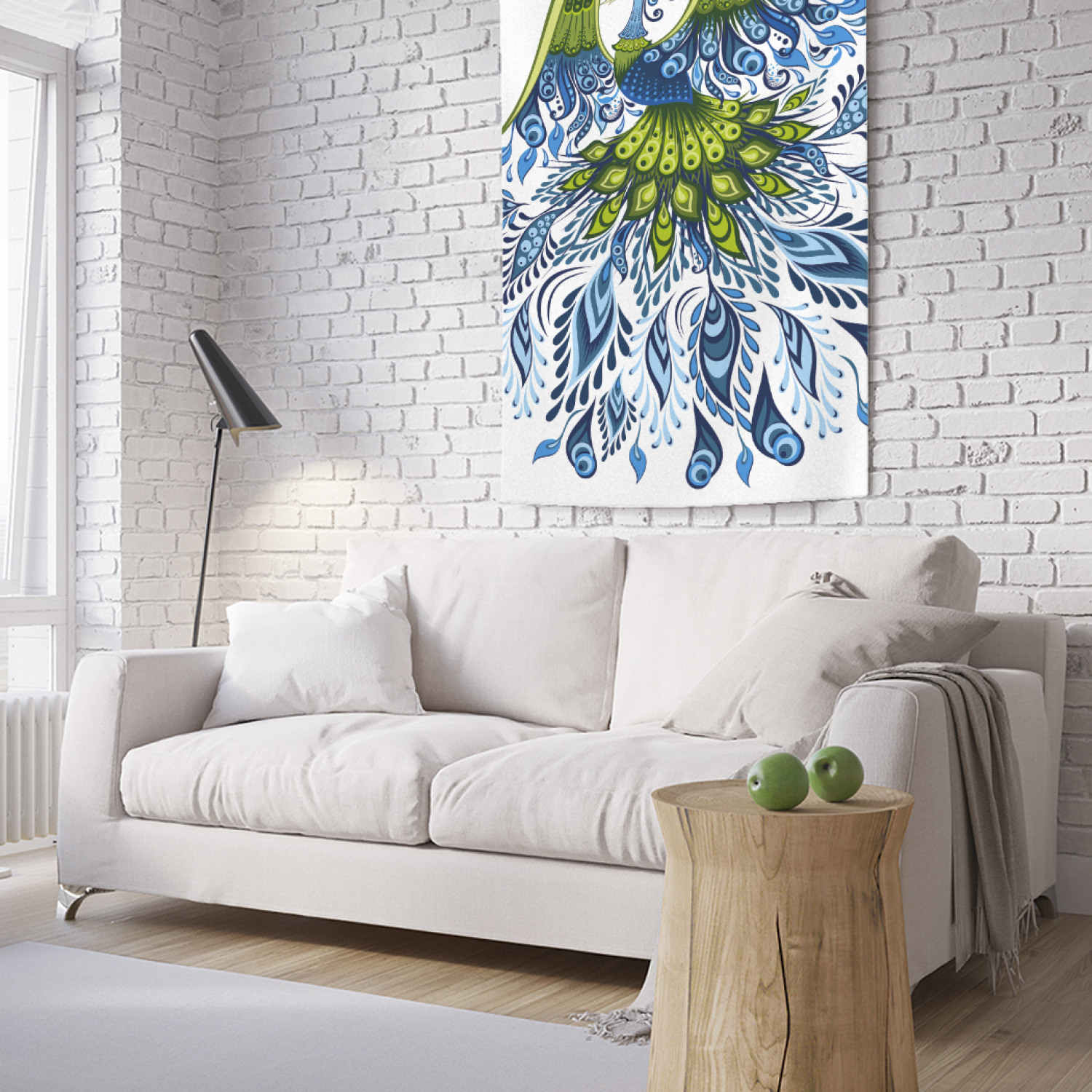 

Вертикальное фотопанно на стену JoyArty Райская птица 100x150 см, Райская птица