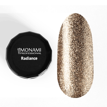 фото Лак для ногтей monami professional гель-лак radiance, golden glow 5 г