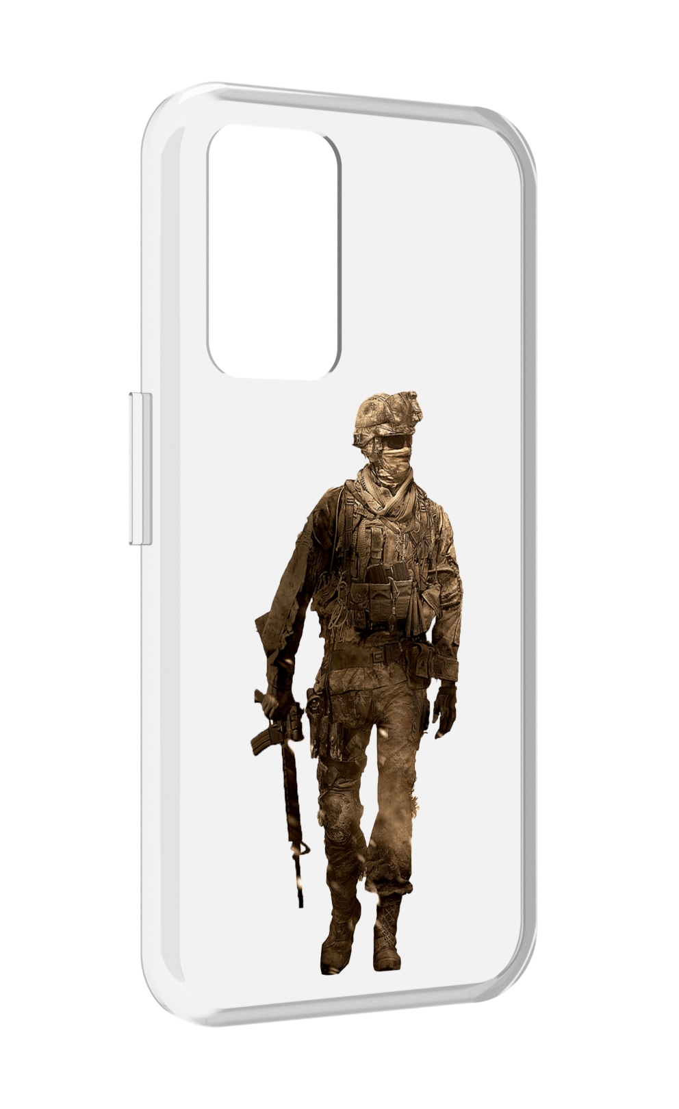 

Чехол MyPads call-of-duty мужской для Realme GT Neo3T, Прозрачный, Tocco