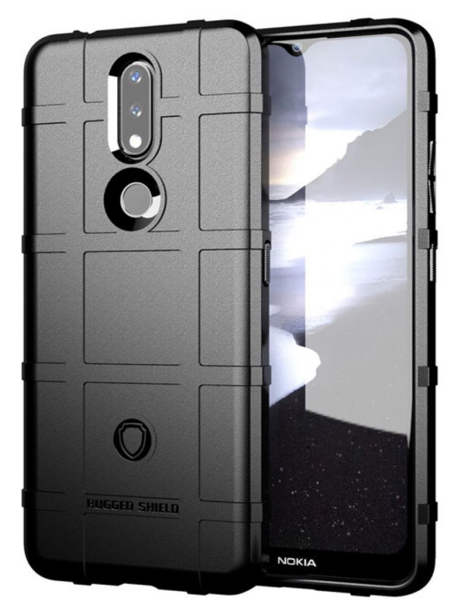 

Brodef Rugged Противоударный чехол для Nokia 3.4 черный