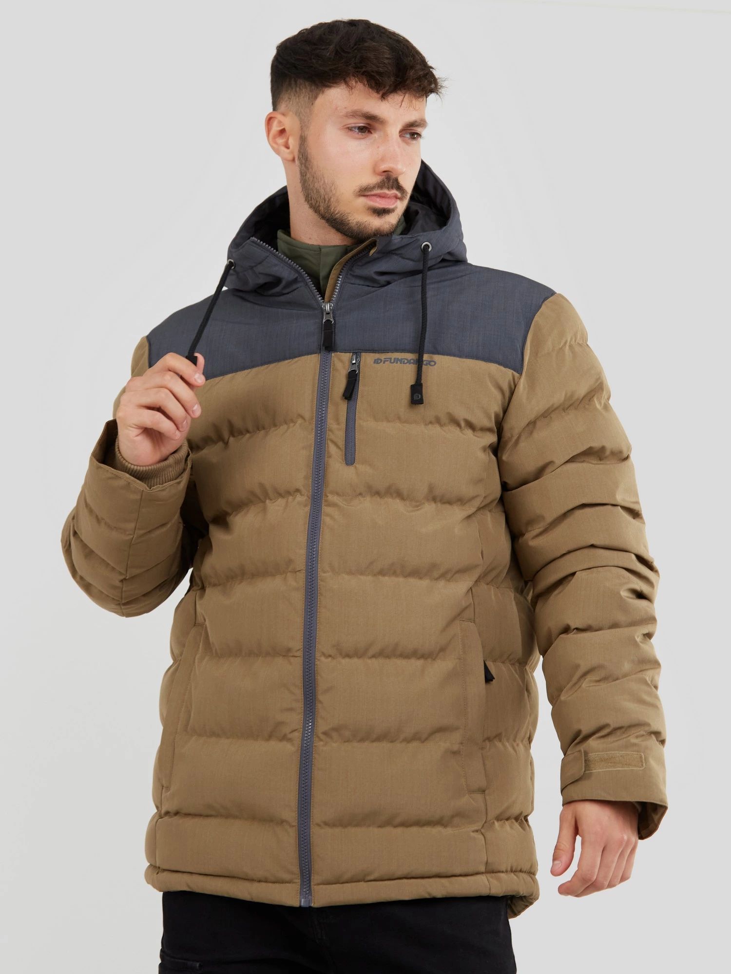 Курткая Fundango для мужчин, размер XL, 1KAD101, коричневая