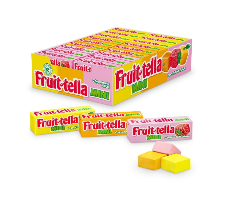 

Жевательные конфеты Fruittella Мини, 54 шт по 11 г