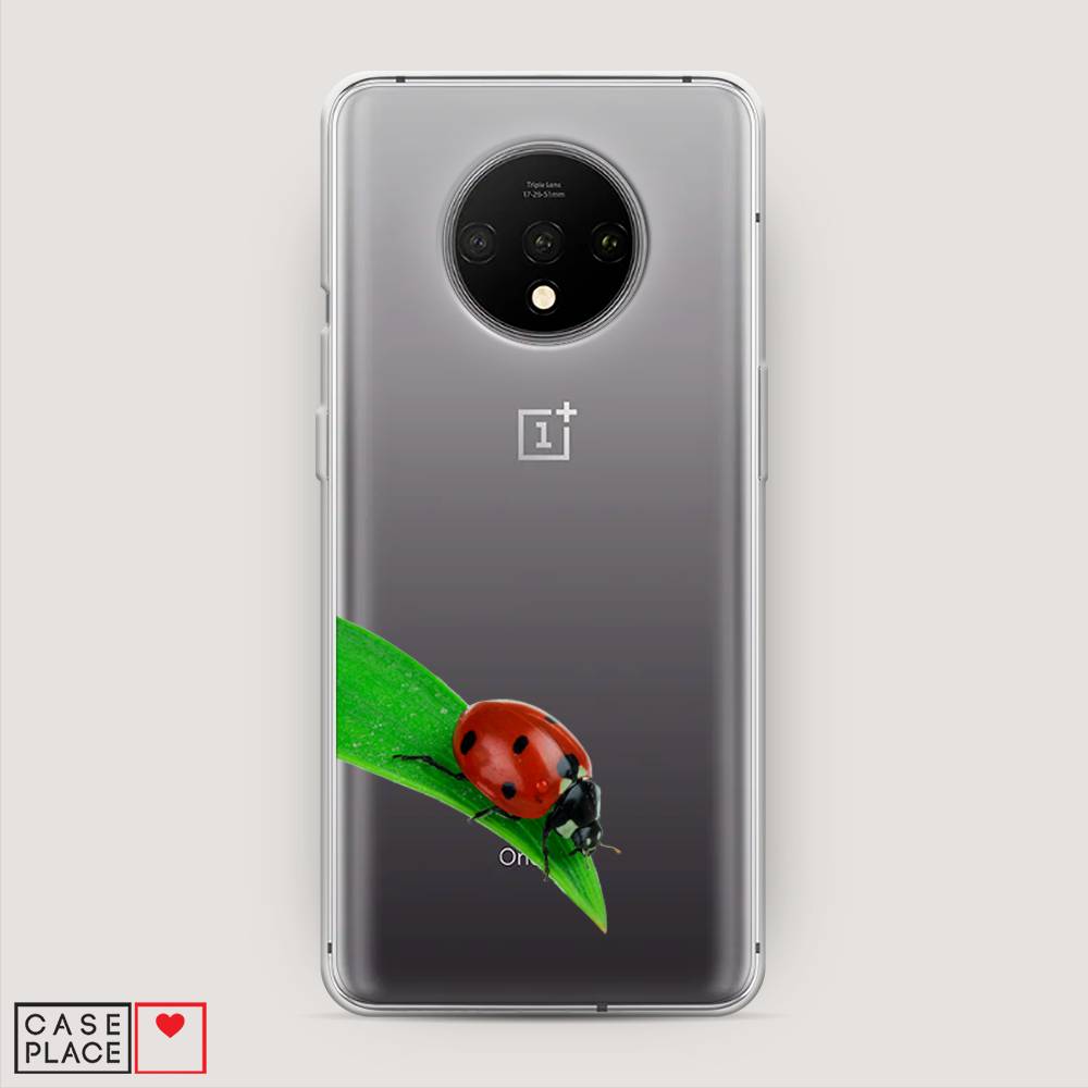 

Чехол Awog на OnePlus 7T / ВанПлас 7T "На счастье", Белый;красный;зеленый, 150950-1