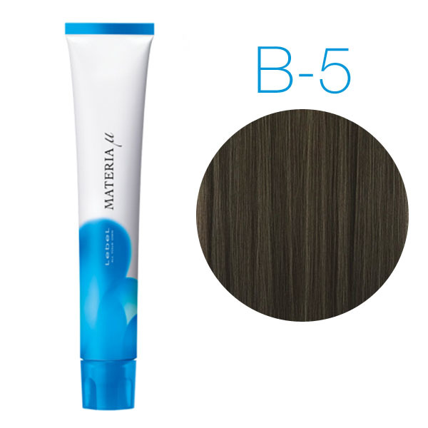 Краска для волос Lebel Materia Lifer B-5 светлый шатен коричневый тонирующая 80 мл