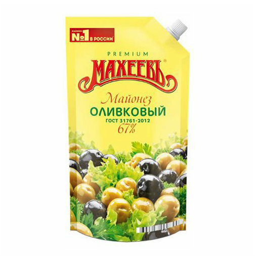 

Майонез Махеевъ оливковый 67% 380 г